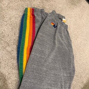 Aviator nation classic five stripes sweatpants